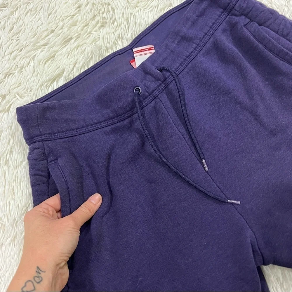Nike Men’s Rally Pants Purple Textured Sides Jogger Medium